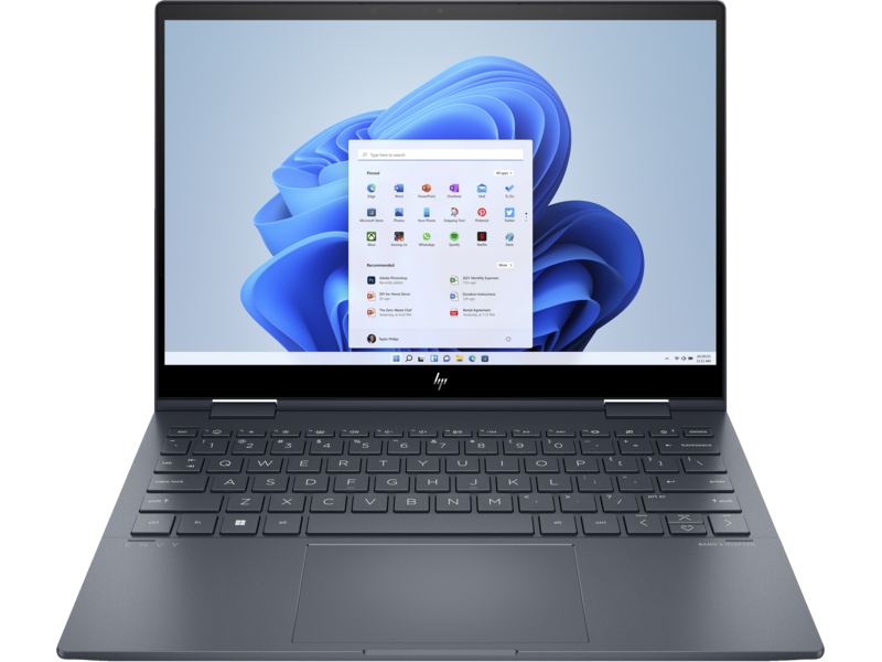HP Envy x360 I7-1250U 16GB 512GB SSD 13.3'' FHD Convertible Notebook