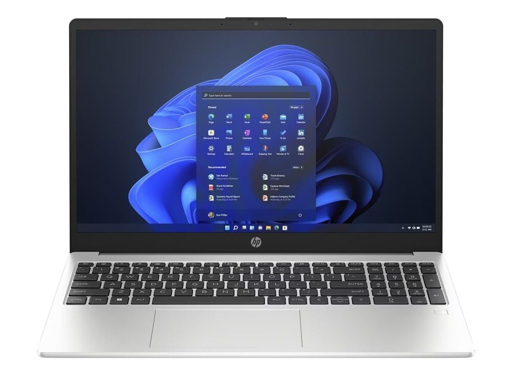 HP 250 G10 i7-1355U 8GB 512GB SSD Iris Xe Graphics 15.6'' FHD Notebook - 9G2G8ET