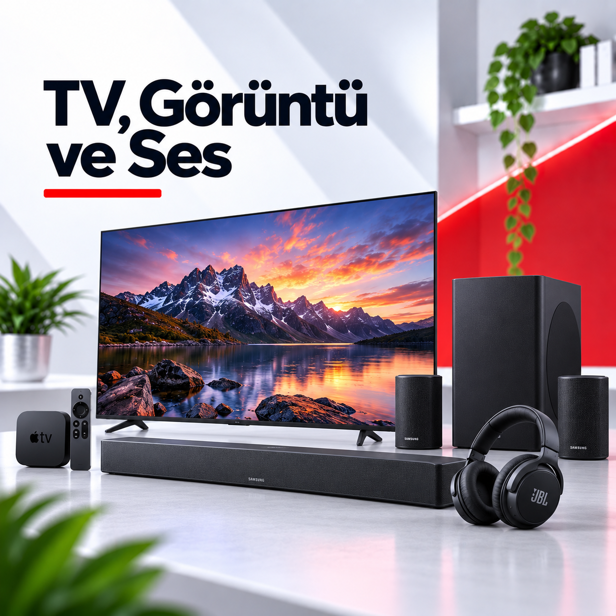 TV, Görüntü ve Ses