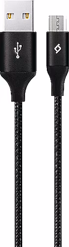 Ttec AlumiCable XXL 3 m Micro USB Şarj Kablosu - Siyah