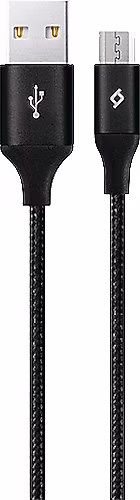 Ttec AlumiCable XXL 3 m Micro USB Şarj Kablosu - Siyah