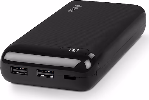 Ttec PowerSlim 20000 mAh Powerbank - Black