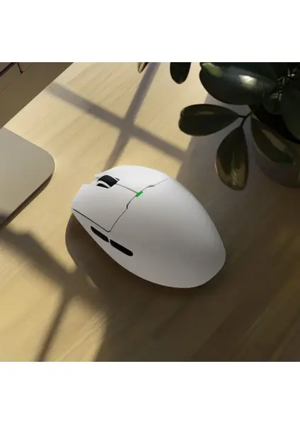 AIGO GM80 PRO Bluetooth 26000 DPI Mouse - Beyaz