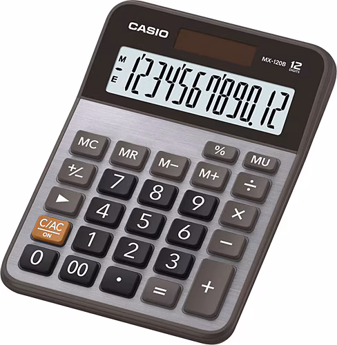 Casio MX-120B Masaüstü Hesap Makinesi