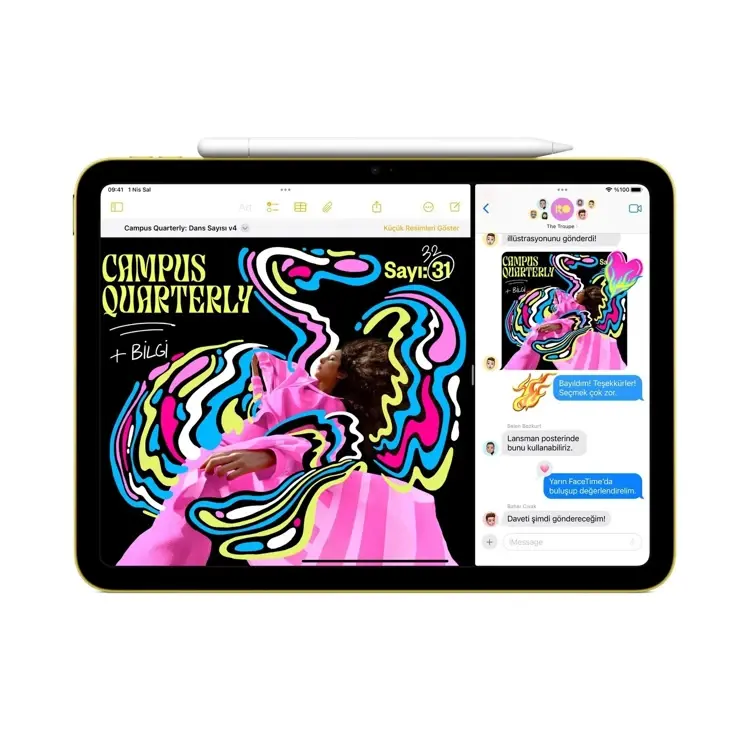 Apple iPad 11. Nesil 128GB Wi-Fi 11'' Tablet - Pembe