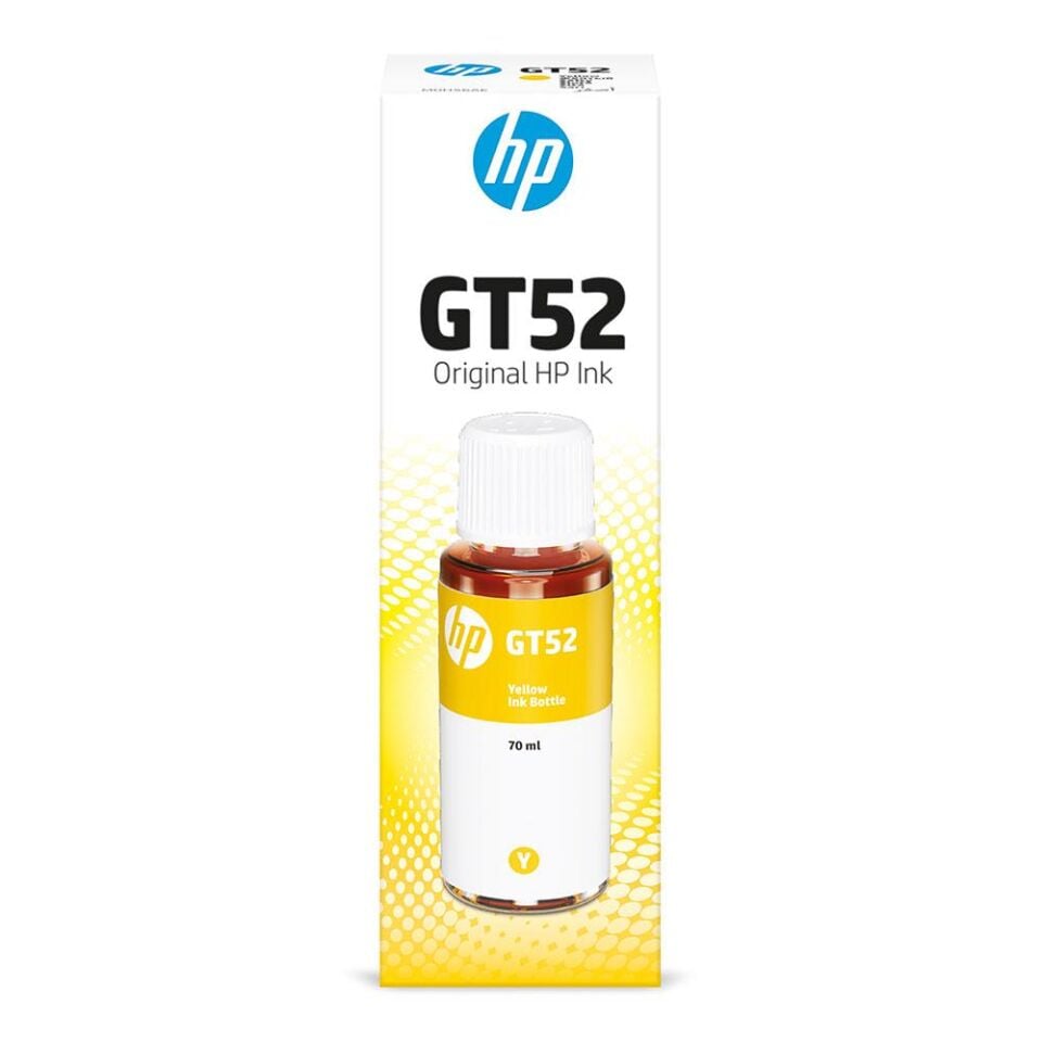 HP GT52 Mürekkep Kartuş - Sarı