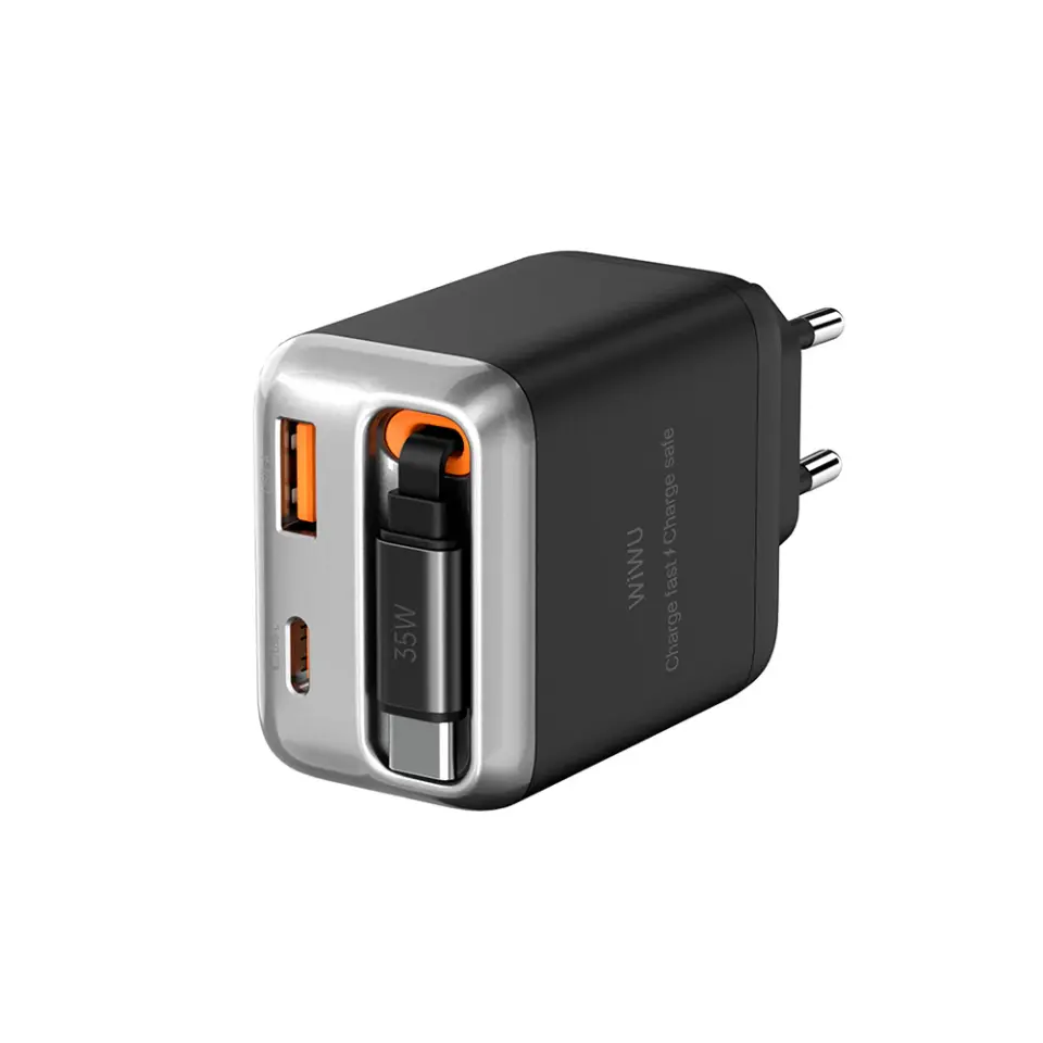 Wiwu Helix 35W Type-C Kablolu Hızlı Şarj Aleti