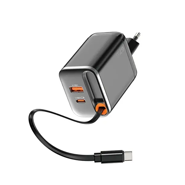 Wiwu Helix Pro 67W Type-C Kablolu Hızlı Şarj Aleti