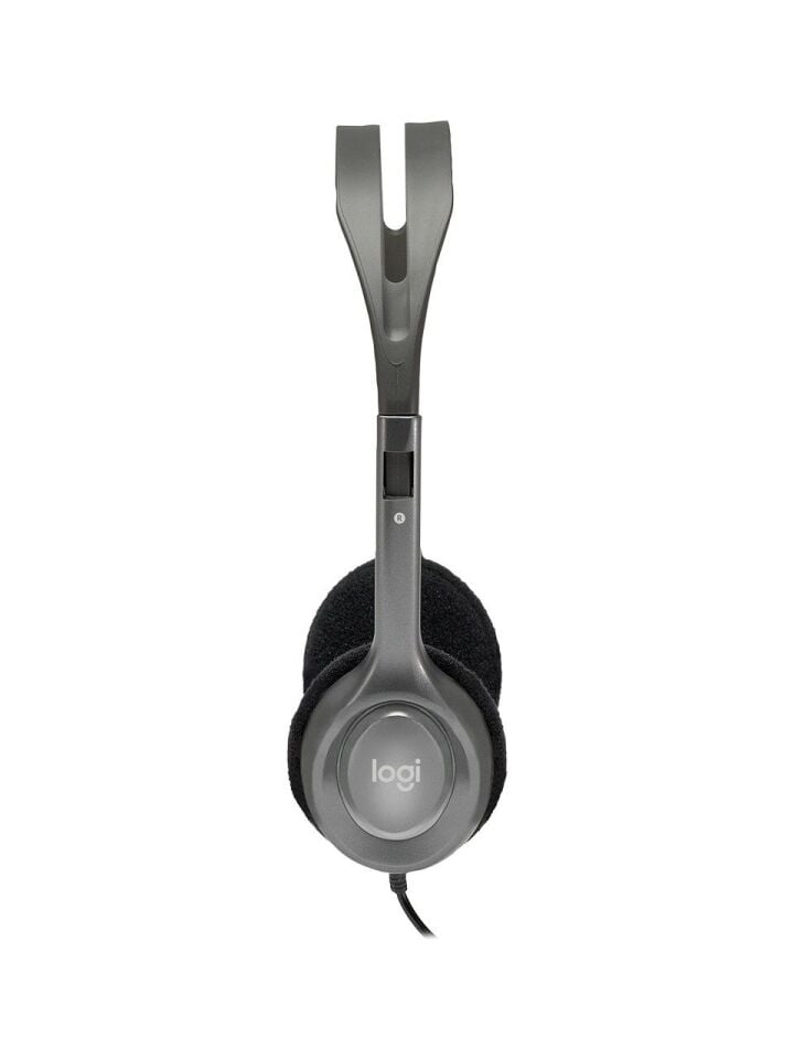 Logitech H110 Mikrofonlu Kulaklık - Gri