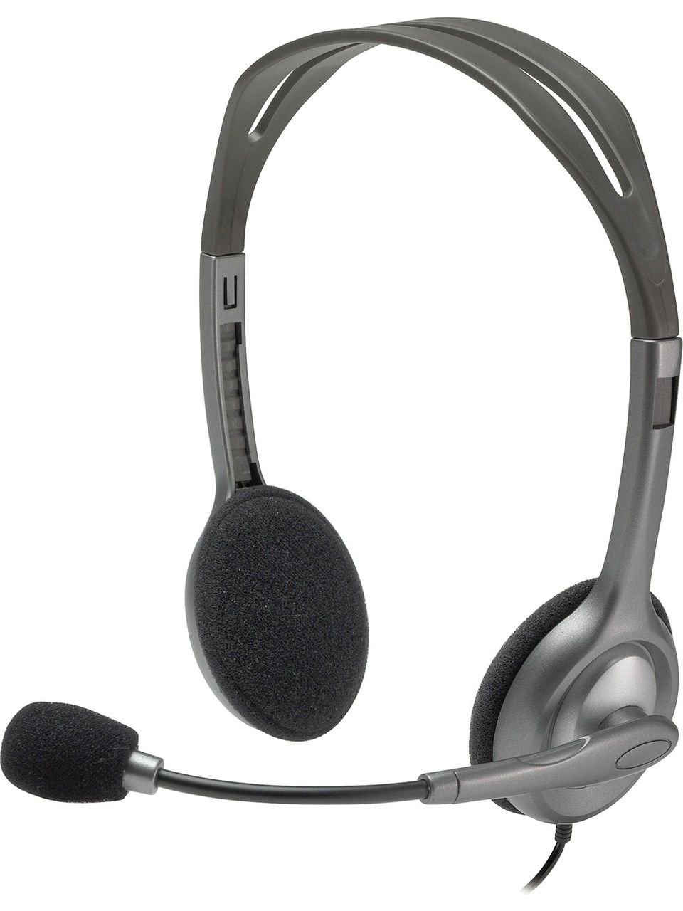 Logitech H110 Mikrofonlu Kulaklık - Gri