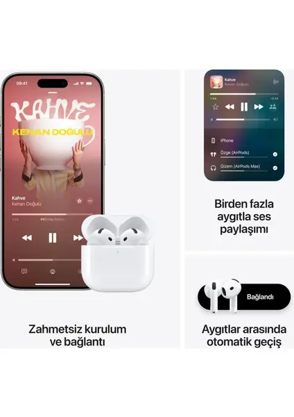 Apple AirPods 4 Bluetooth Kulaklık