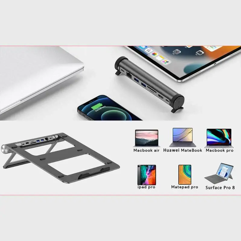 Wiwu Laptop Stand ve Docking Station