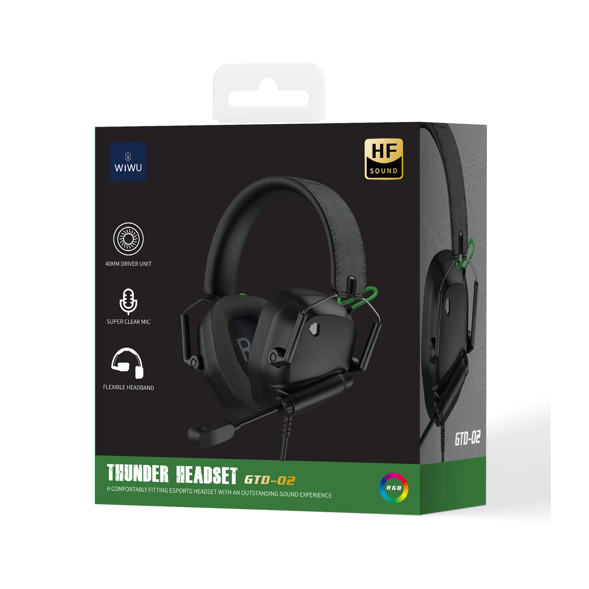 Wiwu Thunder Kulak Üstü Gaming Kulaklık