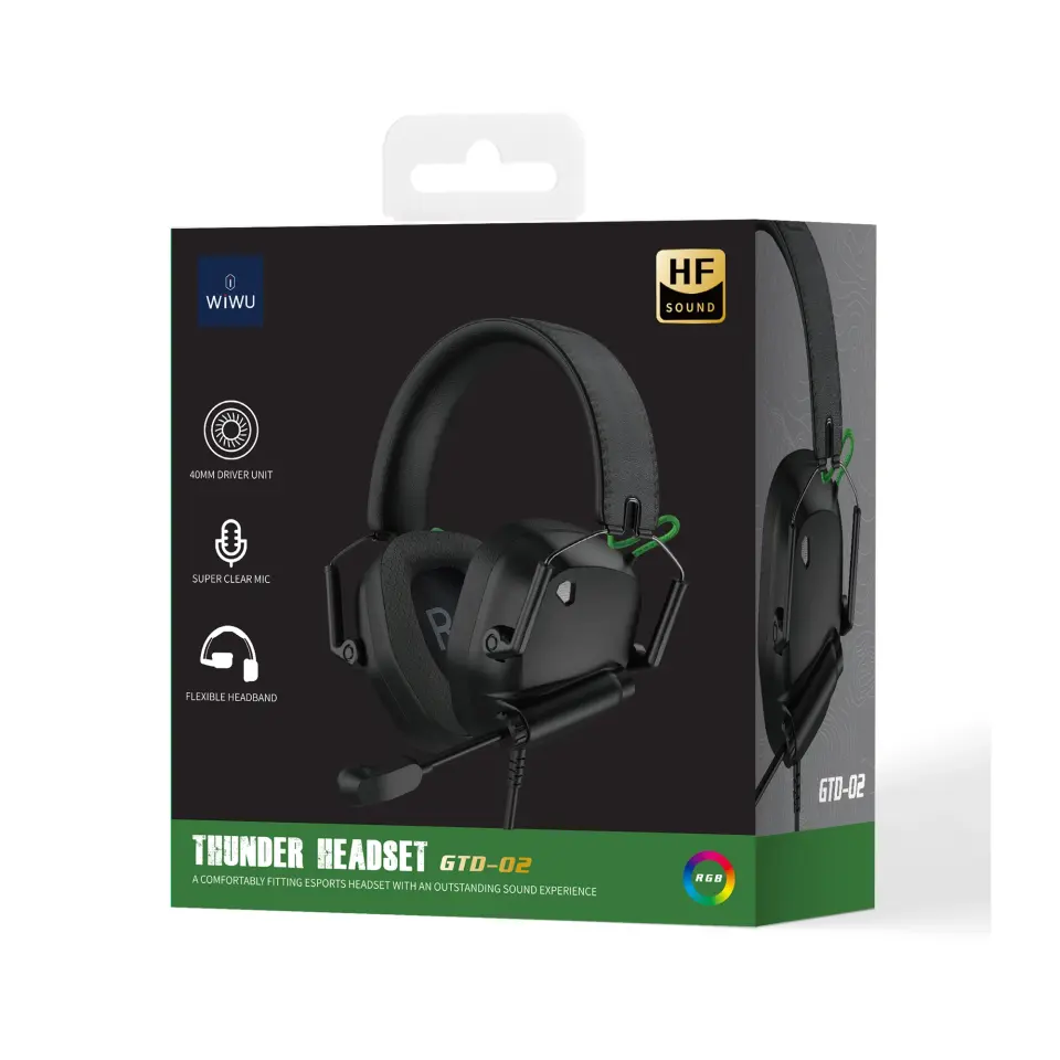 Wiwu Thunder Kulak Üstü Gaming Kulaklık