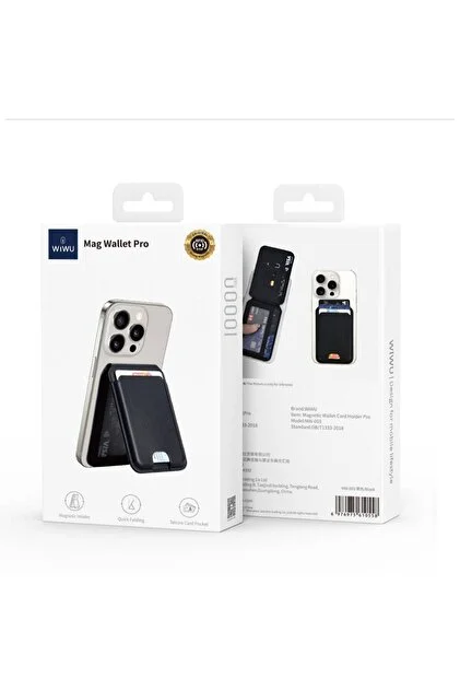 Wiwu Mag Wallet Standlı Magnetik Kartlık