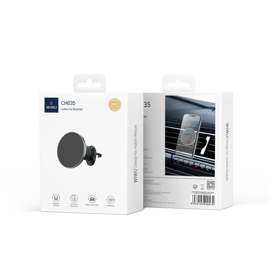 Wiwu Lotto Havalandırma Tasarım Araç Telefon Tutucu