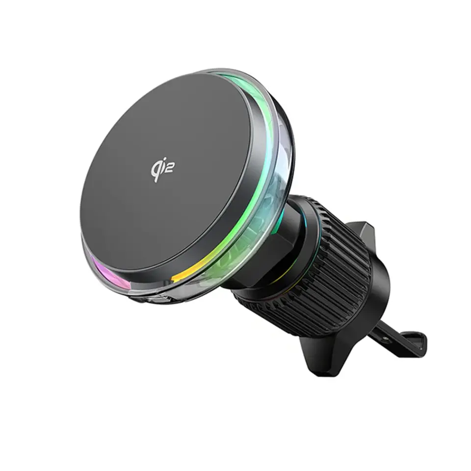 Wiwu Aurora Magsafe RGB Işıklı Araç Telefon Tutucu