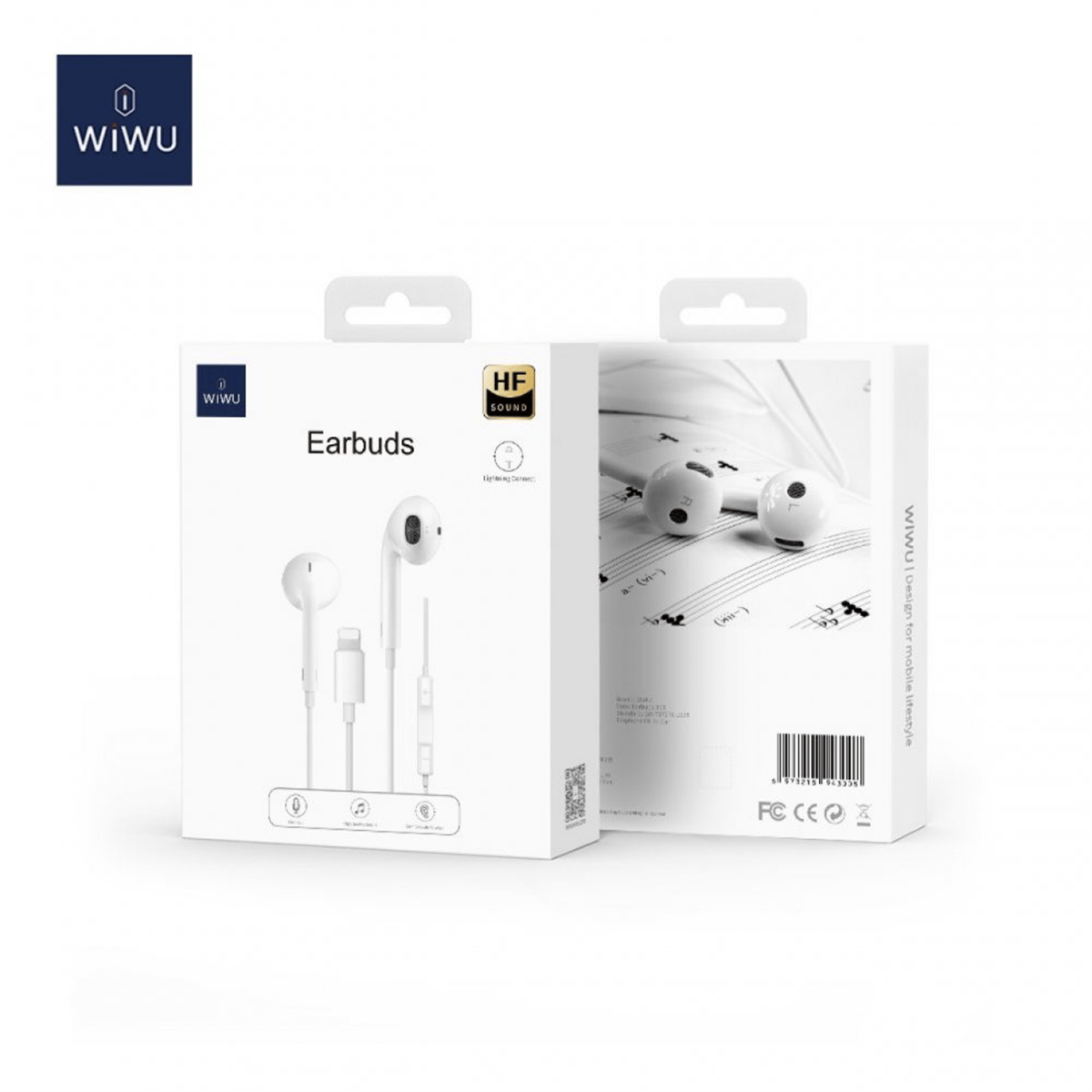 Wiwu Earbuds Lightning Kablolu Kulaklık