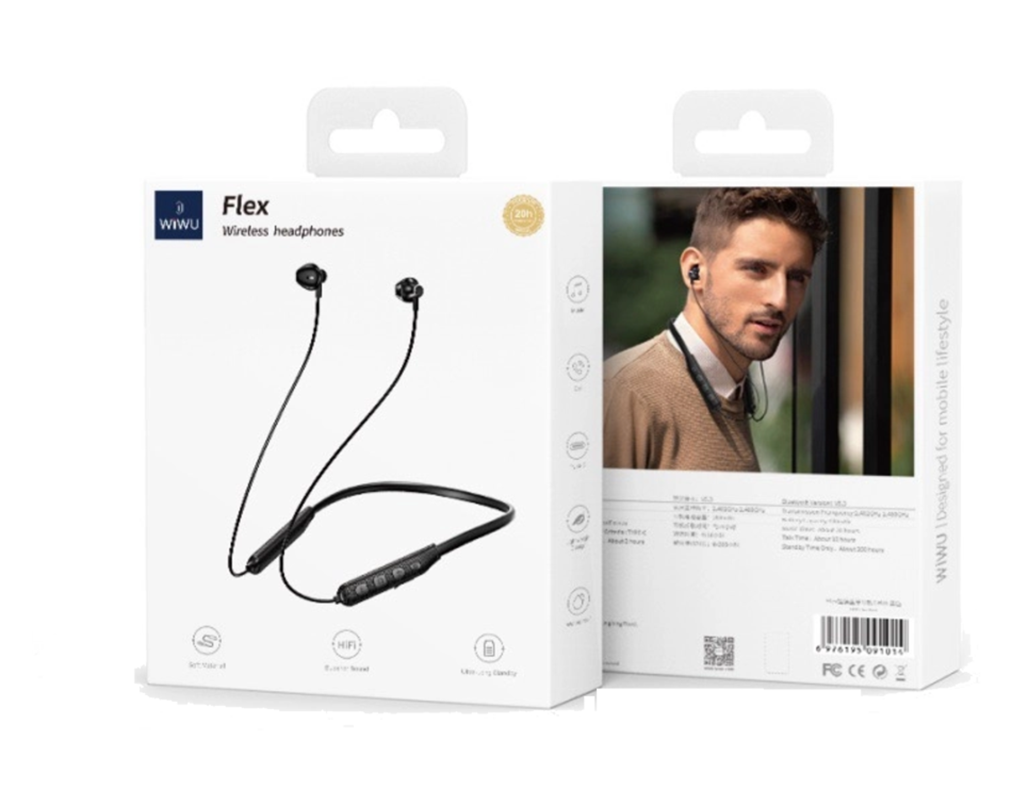 Wiwu Flex Wireless Bluetooth Kulaklık