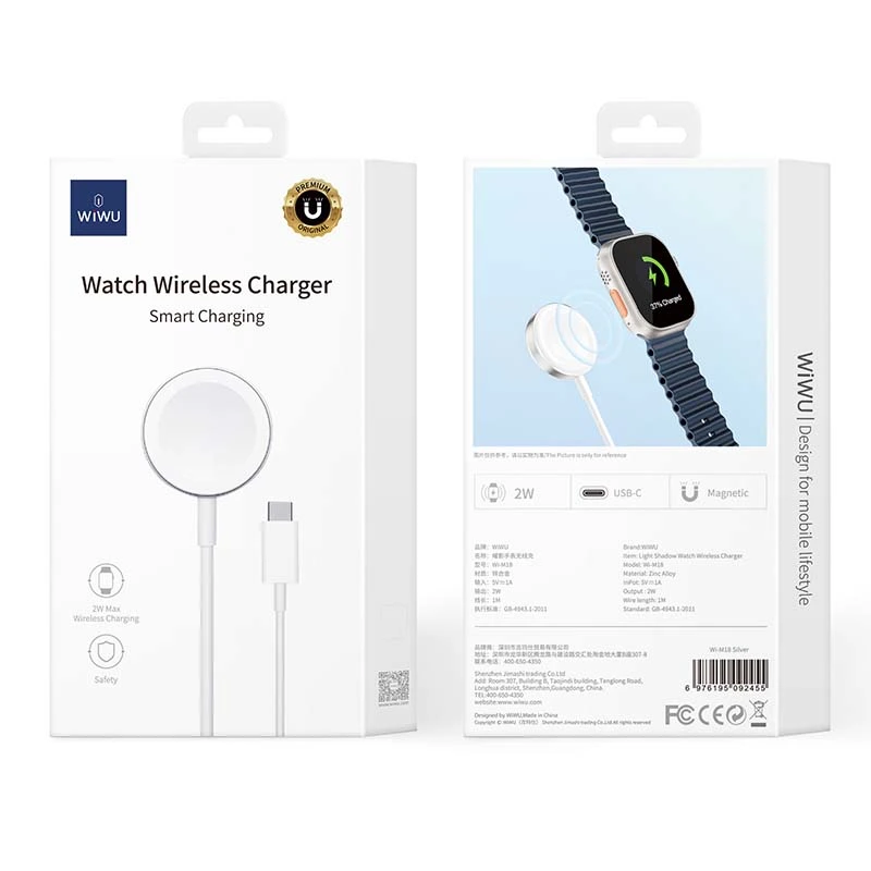 Wiwu Light Shadow Watch Wireless Charger