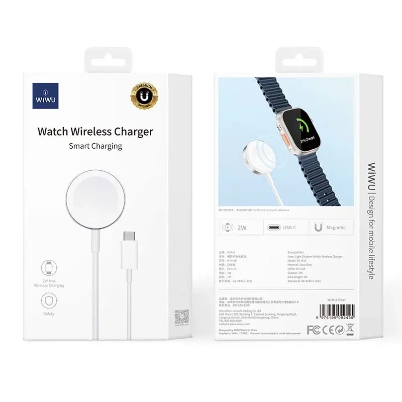 Wiwu Light Shadow Watch Wireless Charger