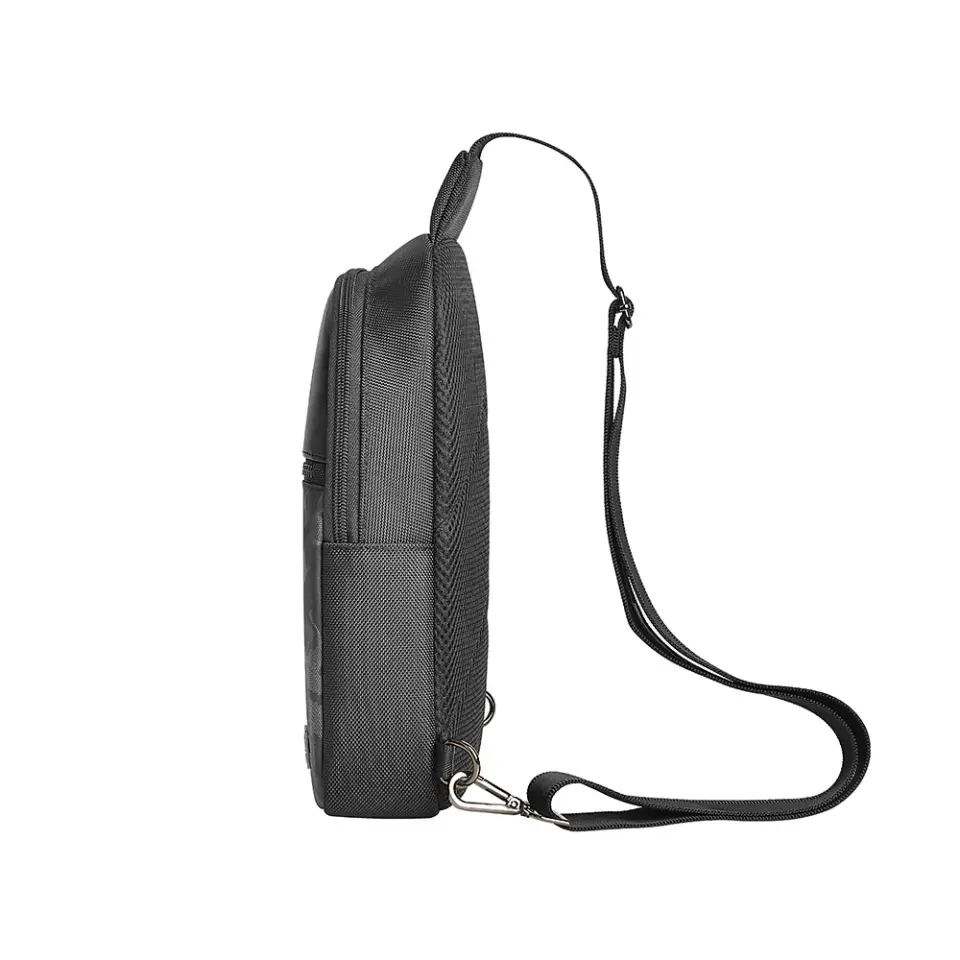 Wiwu Salem Crossbody Su Geçirmez Omuz Askılı Çanta - Black
