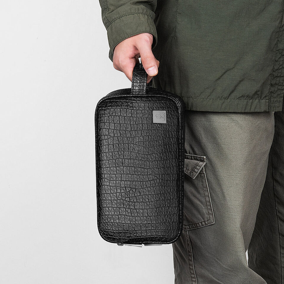 Wiwu Salem Pouch Parmak İzi Kilitli Çanta