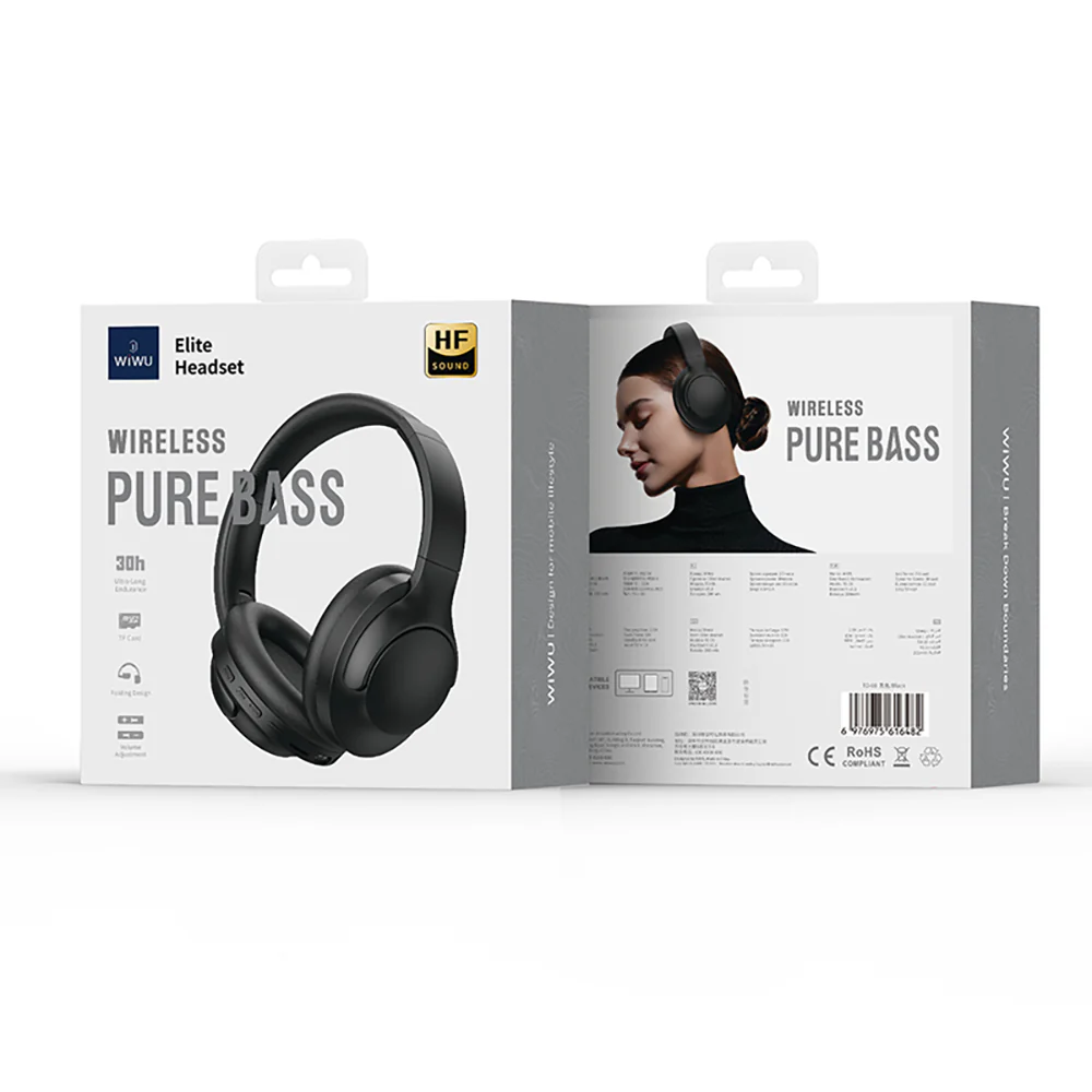 Wiwu Elite Kulak Üstü Bluetooth Kulaklık