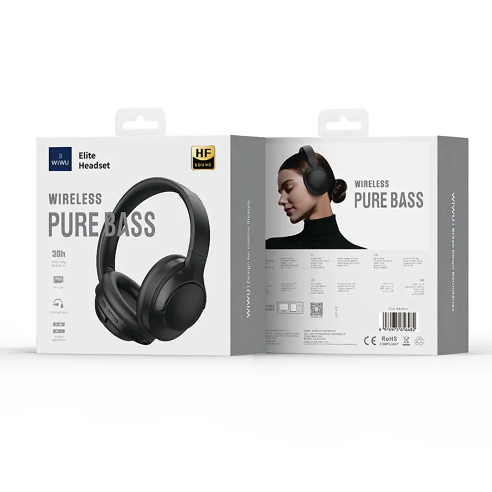 Wiwu Elite Kulak Üstü Bluetooth Kulaklık
