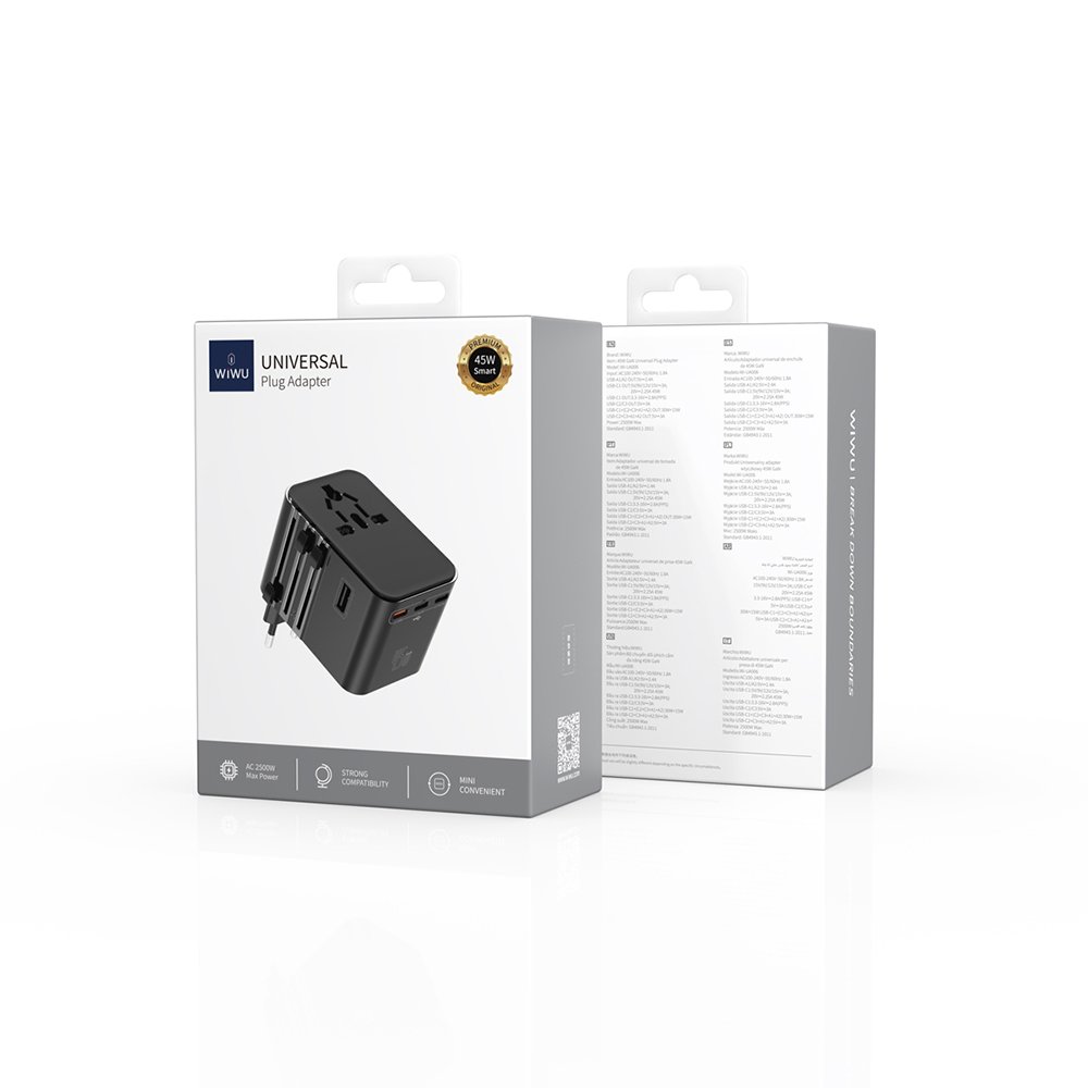 Wiwu 45W Universal Adaptör