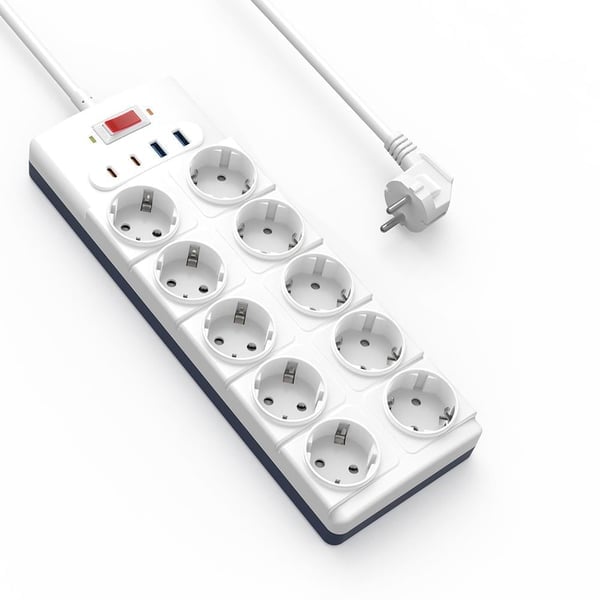 Wiwu Çok Fonksiyonlu 20W 8'li Çoklu Priz