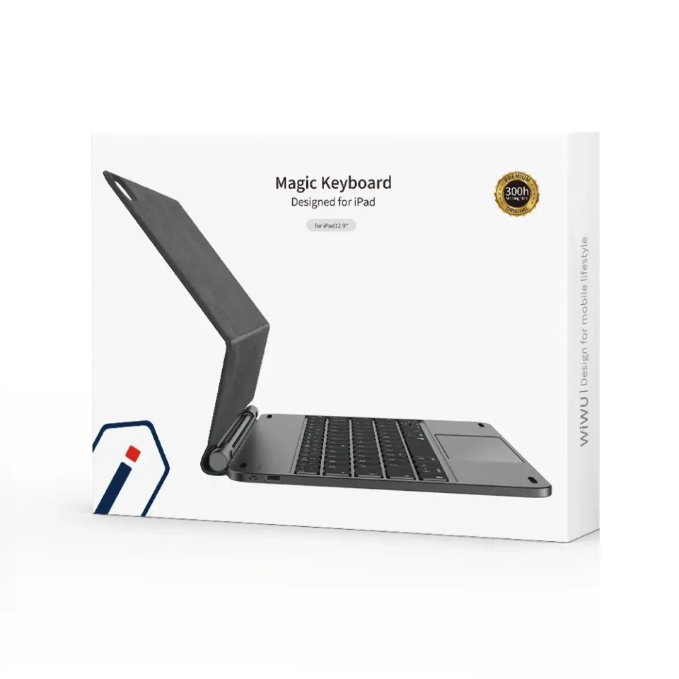 Wiwu Magic Keyboard for 2022 iPad 10.9'' - Black