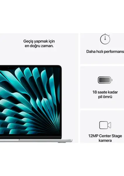Apple MacBook Air 13'' M4 8C/10C 16GB 256GB SSD - Silver