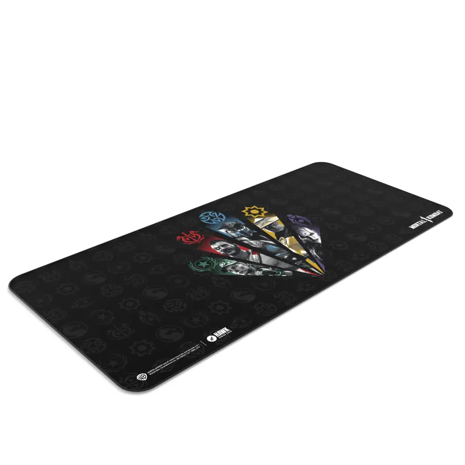 Hawk Mortal Kombat Fighters 90x40 Mouse Pad