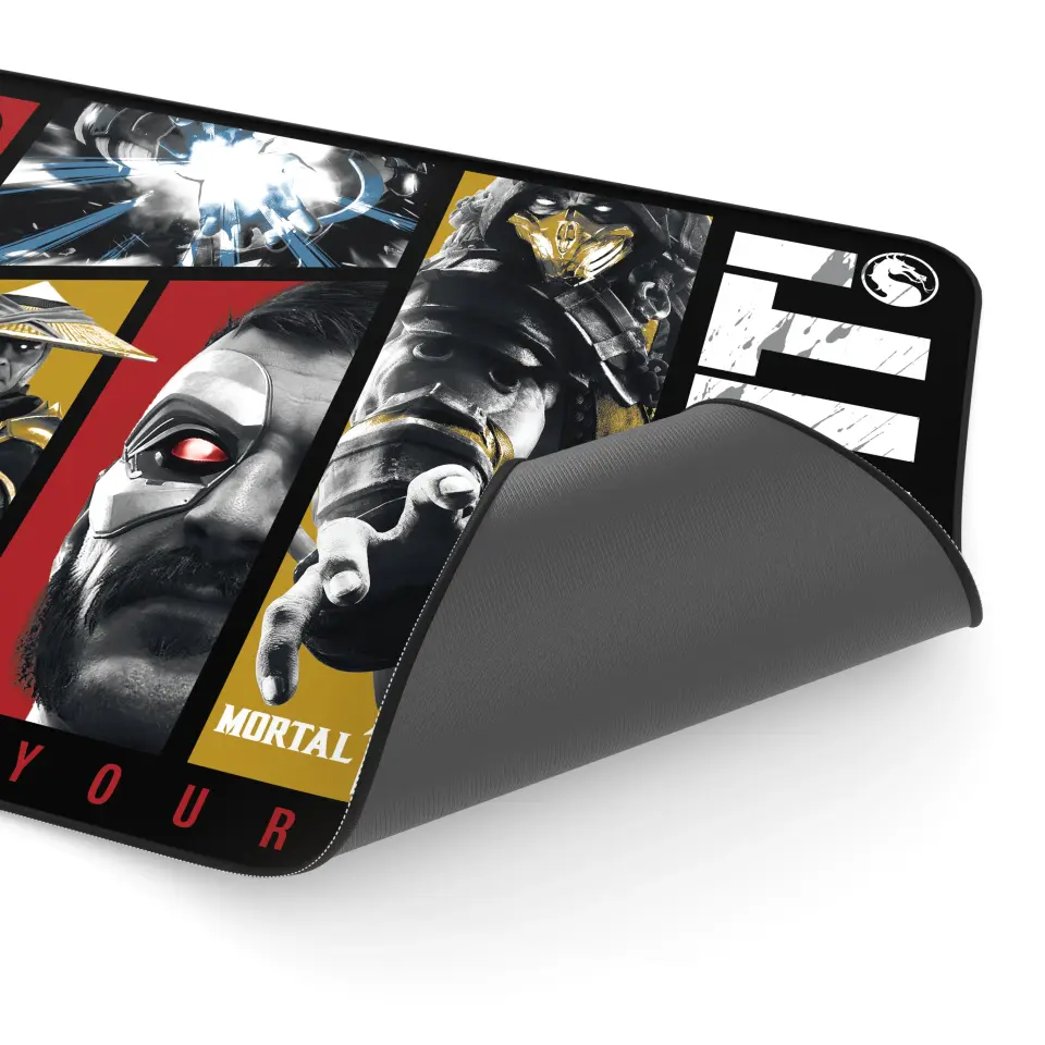 Hawk Mortal Kombat 30th Anniversary 90x40 Mouse Pad