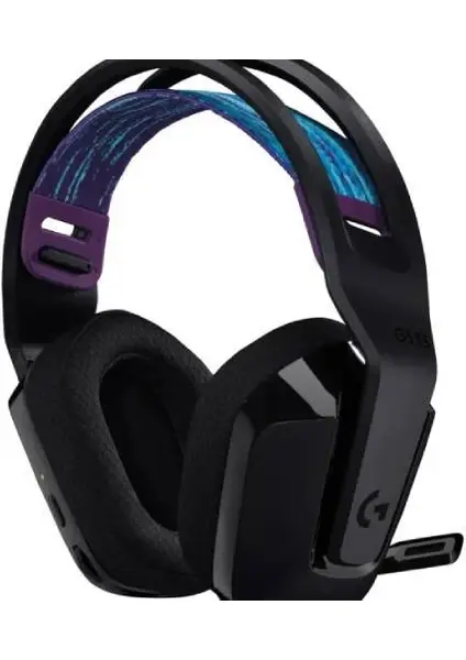 Logitech G733 7.1 Kablosuz Mikrofonlu Kulak Üstü Oyuncu Kulaklığı - Siyah