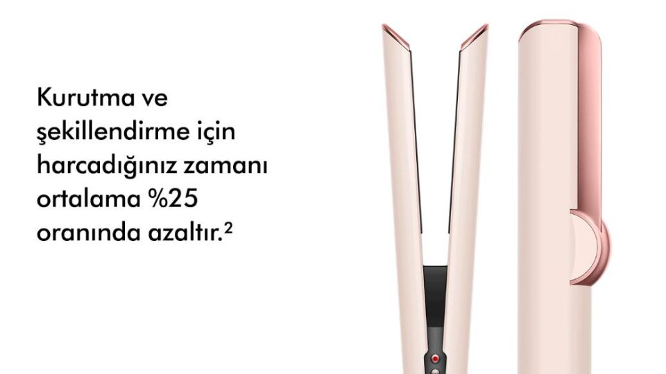 Dyson HT01 Airstrait Islak ve Kuru Saç Düzleştirici - Ceramic Pink