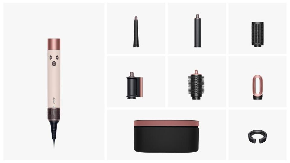 Dyson HS08 Airwrap i.d. Saç Şekillendirme Seti - Ceramic Pink