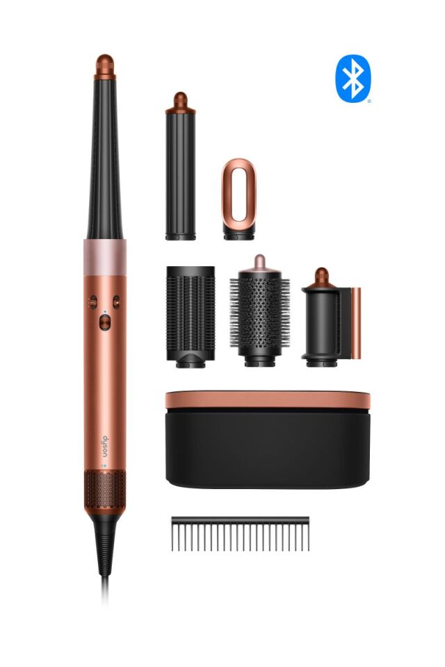 Dyson HS08 Airwrap i.d. Saç Şekillendirme Seti - Amber Silk With Diffuser