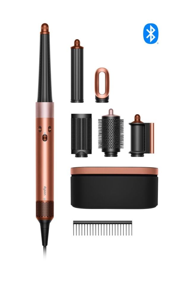 Dyson HS08 Airwrap i.d. Saç Şekillendirme Seti - Amber Silk With Diffuser