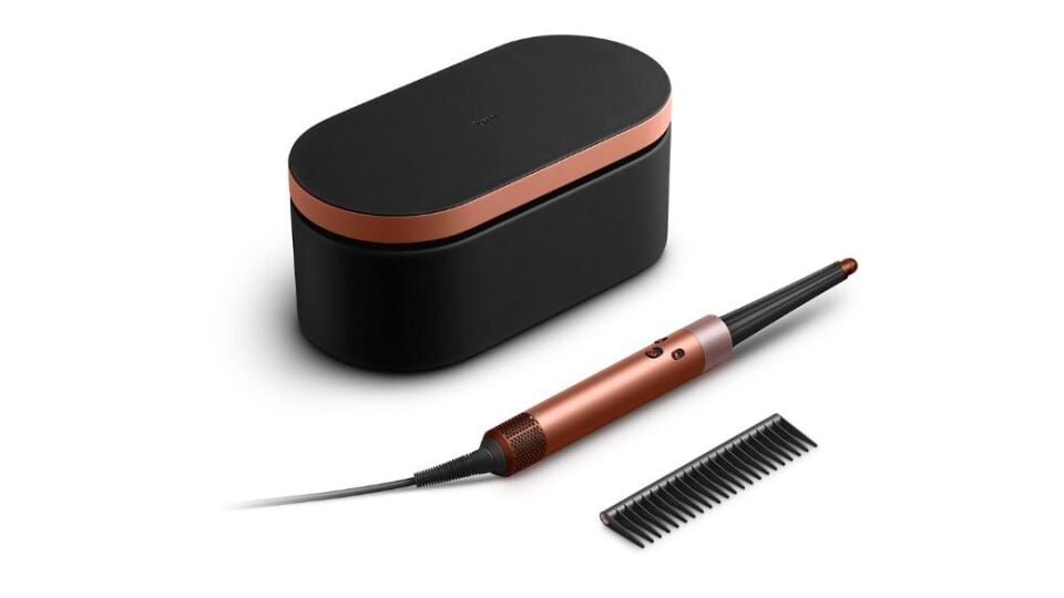 Dyson HS08 Airwrap i.d. Saç Şekillendirme Seti - Amber Silk With Diffuser