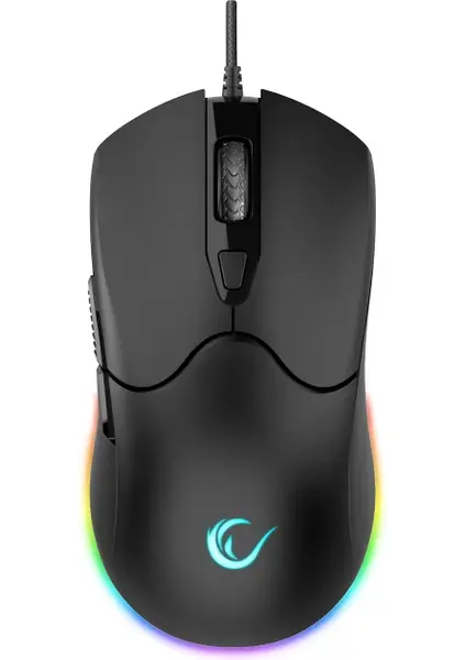 Rampage JAZZY V2 Siyah RGB Multmedia Klavye ve 12800DPI MouseGaming Set