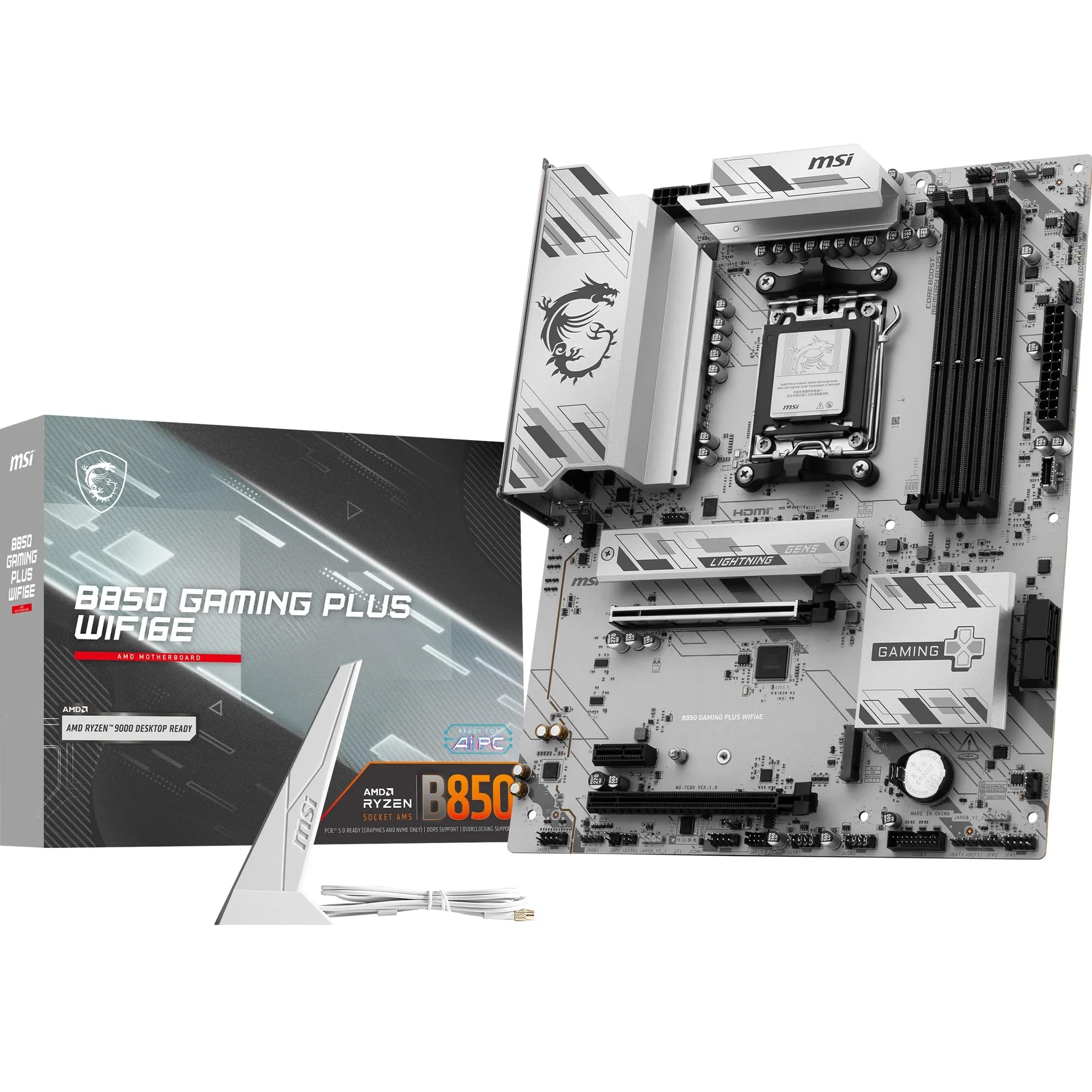 MSI MB B850 GAMING PLUS WIFI6E AM5 DDR5 8200(OC)