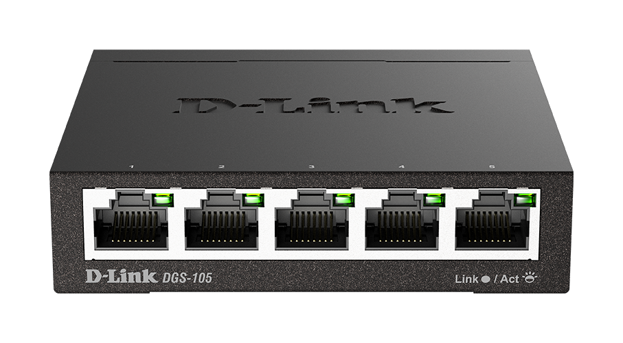 D-Link DGS-105/E 5 Port Gigabit Switch