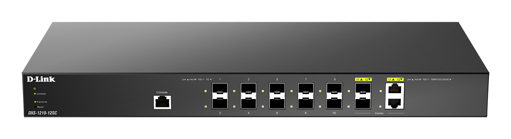 D-Link DXS-1210-12SC /E 10 Port 10G SFP+ Smart Switch