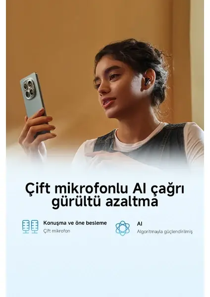 Xiaomi Redmi Buds 8 Active TWS Kulak İçi Bluetooth Kulaklık - Black