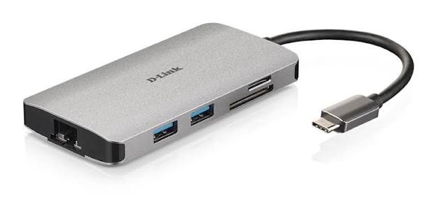 D-Link DUB-C103 3’ü 1 Arada USB-C Adaptör 4K HDMI 100W PD