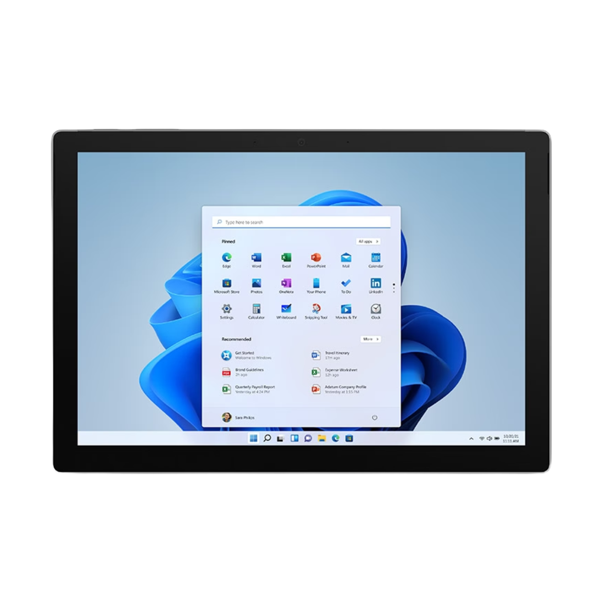 Microsoft Surface Pro 7+ I5-1135G7 8GB 256GB SSD 12.3\'\' Tablet Platinum