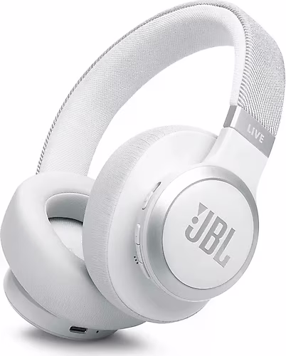 JBL Live 770NC Kulak Üstü Bluetooth Kulaklık - White