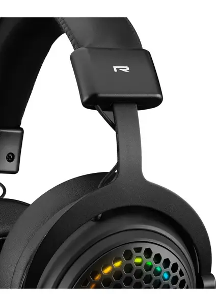 Rampage MAJESTY 7.1 Surround RGB Gaming Kulaklık Siyah